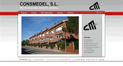 Desktop Screenshot of consmedel.com